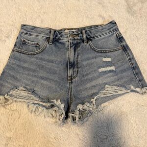 Pacsun High Rise Festival Jean Shorts
